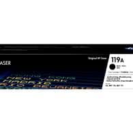 HP 119A black toner, replacement cartridge for HP laser printers, ideal for reliable printing performance