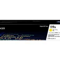 HP 119A yellow toner, high-quality replacement for sharp text and vibrant color printing