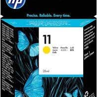 HP No 11 Yellow ink Cartridge