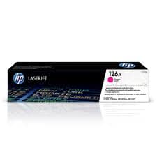HP 126A magenta toner, replacement cartridge for HP laser printers, ideal for professional-quality documents
